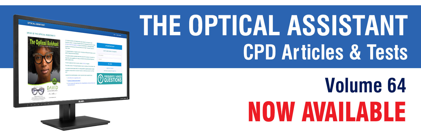 The Optical Assistant, Volume 64, Now Available